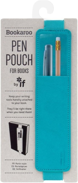 Cover image for 5035393407056 - Bookaroo Pen Pouch - Turquoise