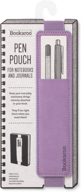 Cover image for 5035393407315 - Bookaroo Pen Pouch - Aubergine