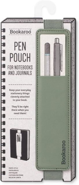 Supplemental image for 5035393407353 - Bookaroo Pen Pouch - Fern