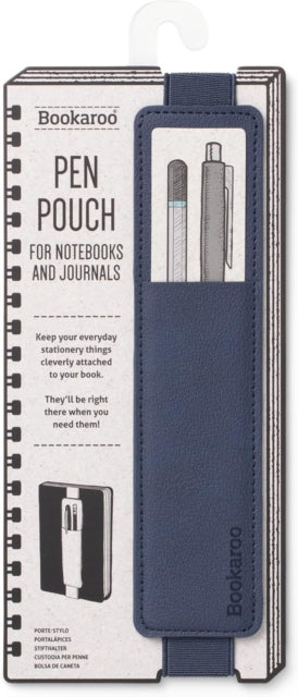 Supplemental image for 5035393407469 - Bookaroo Pen Pouch - Navy