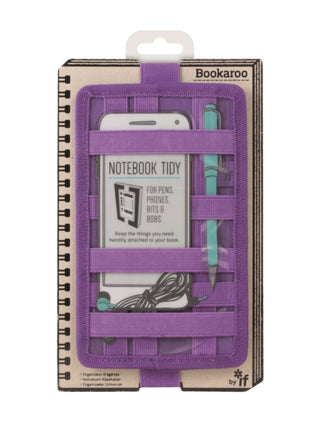 Supplemental image for 5035393409043 - Bookaroo Notebook Tidy - Purple