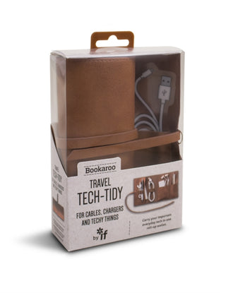 Cover image for 5035393410025 - Bookaroo Travel Tech-Tidy - Brown