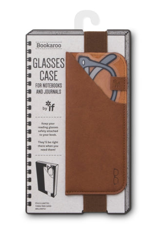 Supplemental image for 5035393412029 - Bookaroo Glasses Case - Brown