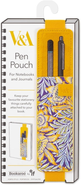 Cover image for 5035393491017 - V & A Bookaroo Pen Pouch Morris Tulip & Willow