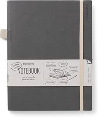Cover image for 5035393536336 - Bookaroo Bigger Things Notebook Journal - Charcoal