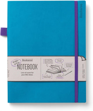 Cover image for 5035393536411 - Bookaroo Bigger Things Notebook Journal - Turquoise