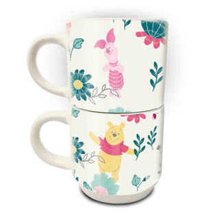 Cover image for 5050293858678 - Winnie The Pooh (Friends Forever) Stackable Mug Set