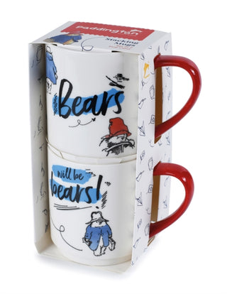 Cover image for 5050293860794 - Paddington Bear (Bears Will Be Bears) Stackable Mug Set