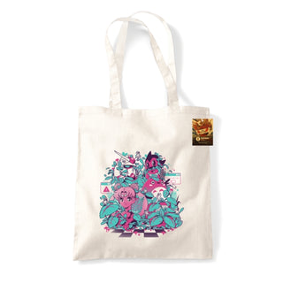 Supplemental image for 5050293868288 - Ilustrata (Anime Wave) Natural Tote Bag