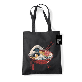 Cover image for 5050293868325 - Vincent Trinidad (The Great Ramen Wave) Tote Bag