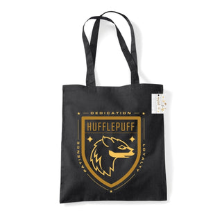 Supplemental image for 5050293868592 - Harry Potter (Hufflepuff Fan Flyer) Tote Bag