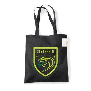 Supplemental image for 5050293868608 - Harry Potter (Slytherin Fan Flyer)Tote Bag