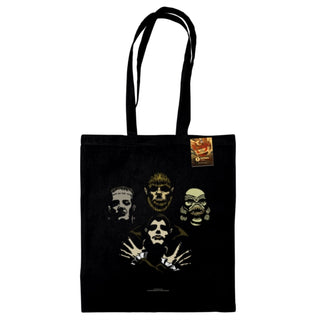 Supplemental image for 5050293868769 - Benjimoji (Monster Rhapsody) Black Tote Bag
