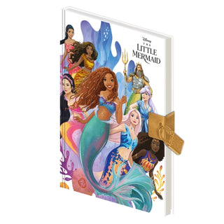 Cover image for 5050574036085 - The Little Mermaid A5 Lockable Notebook