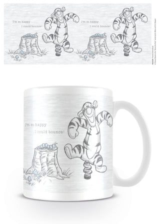 Cover image for 5050574252058 - Winnie the Pooh (Bounce) 11oz/315ml White Mug