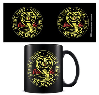 Cover image for 5050574265706 - Cobra Kai (Emblem) 11oz/315ml Black Mug