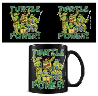 Cover image for 5050574277693 - Teenage Mutant Ninja Turtles (Classic) 11oz/315ml Black Mug