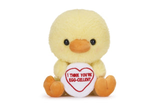 Supplemental image for 5050624375102 - Love Hearts 7" Egg-Cellent Chick Plush Gift