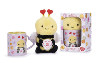 Cover image for 5050624377434 - Love Hearts Bee Mine Mug And Plush Set