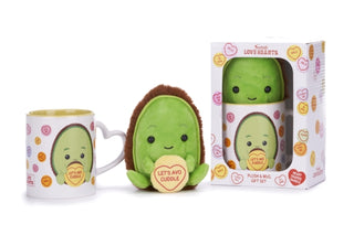 Cover image for 5050624377441 - Love Hearts Avo-Cuddle Mug And Plush Set