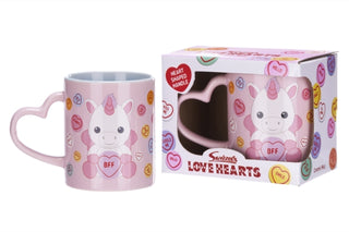 Supplemental image for 5050624377502 - 11Oz Love Hearts Unicorn Bff Mug
