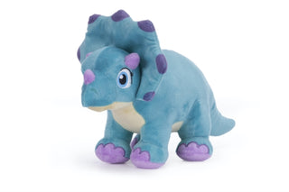Supplemental image for 5050624377755 - Dinky Dinosaurs 10" Triceratops Soft Toy
