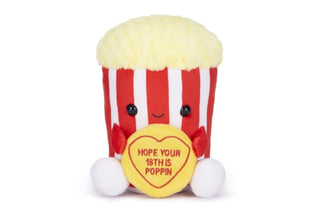 Supplemental image for 5050624380205 - Love Hearts 7" Poppin 18Th Birthday Plush Gift