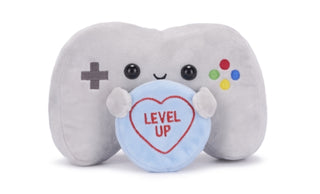 Supplemental image for 5050624380212 - Love Hearts 7" Level Up Game Controller Plush Gift