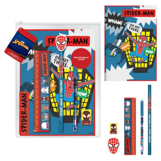 Cover image for 5051265738615 - Spider-Man (Sketch) Exercise Book Stationery Set