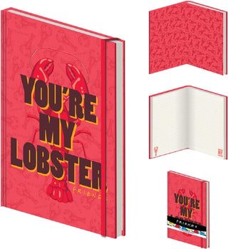 Cover image for 5051265739513 - Friends (You're My Lobster) A5 Premium Notebook