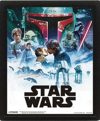 Cover image for 5051265843326 - Star Wars (Episode IV & V) - Framed