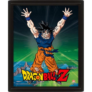Cover image for 5051265893000 - Dragon Ball Z (Power Levels Increased) - Framed