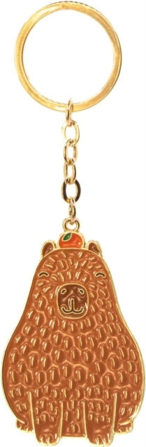 Supplemental image for 5055259283129 - Capybara Shaped Keyring