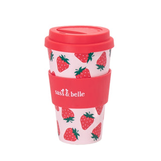 Cover image for 5055259283198 - Strawberry Travel Coffee Cup