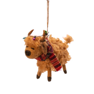 Cover image for 5055259284270 - Highland Cow Felt Decoration