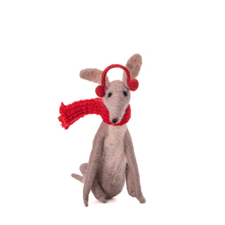 Cover image for 5055259284362 - Whippet Felt Decoration