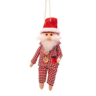 Cover image for 5055259284379 - Santa in Pyjamas Felt Decoration
