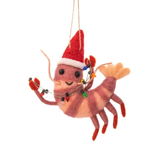 Cover image for 5055259284409 - Christmas Party Prawn Felt Decoration