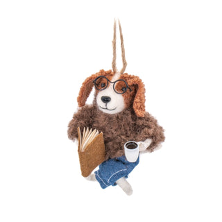 Cover image for 5055259285796 - Relaxing Dog Felt Decoration