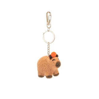 Cover image for 5055259286878 - Capybara Felt Keyring