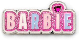 Cover image for 5055583461361 - Barbie Sparkly Logo Pin Badge