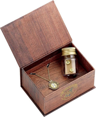 Cover image for 5055583462818 - Harry Potter Hermione Potions Gift Box with a Time Turner Necklace & Stud Earrings