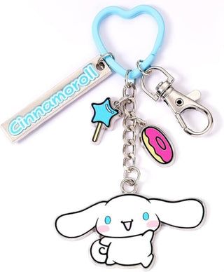 Cover image for 5055583480379 - Hello Kitty Cinnamoroll Keyring With Charms