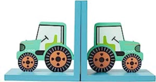 Cover image for 5055992703694 - Sass & Belle Green Tractor Bookends