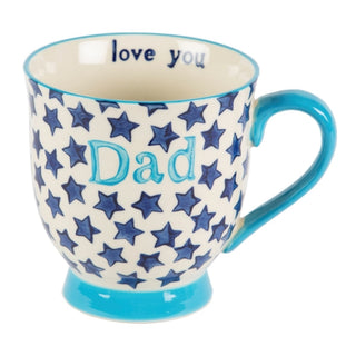 Supplemental image for 5055992721193 - Sass & Belle Bohemian Stars Dad Mug