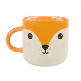 Cover image for 5055992721582 - Sass & Belle Fox Kawaii Friends Mug