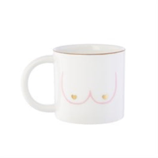 Supplemental image for 5055992756089 - Sass & Belle Girl Power Boobies Mug