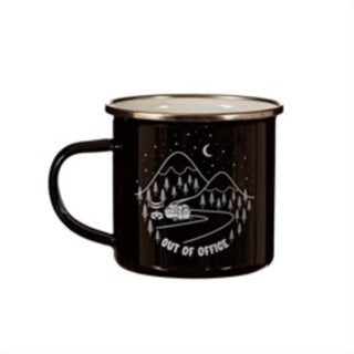 Supplemental image for 5055992772621 - Sass & Belle Out of Office Enamel Mug