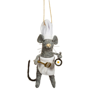 Cover image for 5055992781036 - Mouse Chef Felt Decoration