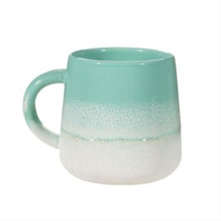 Supplemental image for 5055992790663 - Sass & Belle Mojave Glaze Mint Green Mug